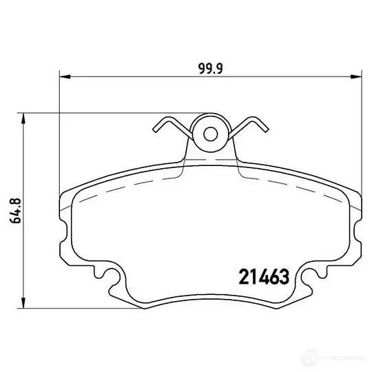 Тормозной шланг BREMBO NX D2BTK T 61 122 8432509656006 803062