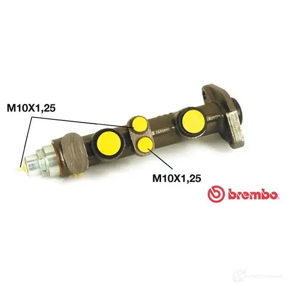 Главный тормозной цилиндр BREMBO Y 38X8PD 799580 M 85 030 8432509612781