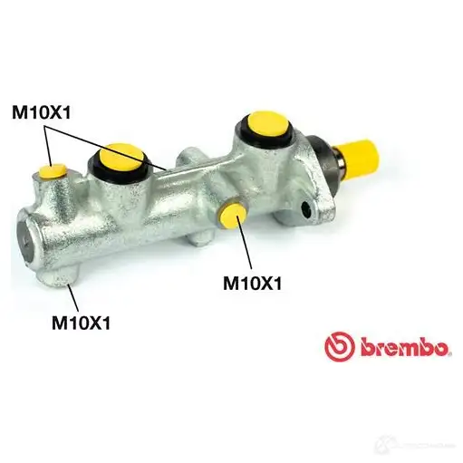 Главный тормозной цилиндр BREMBO 799593 CNS IE M 85 043 8432509612910
