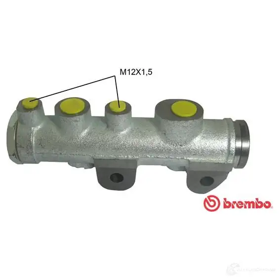 Главный тормозной цилиндр BREMBO 806 RF1 8432509639559 799667 M A6 023