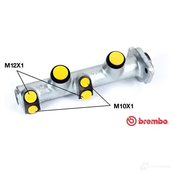 Главный тормозной цилиндр BREMBO 799505 M 68 070 BOIB 5Z 8432509638828