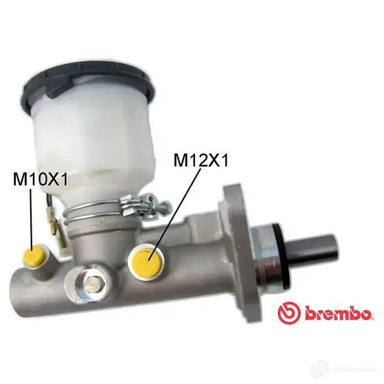 Главный тормозной цилиндр BREMBO A95KK PM M 52 011 799206 8432509637449 изображение 0