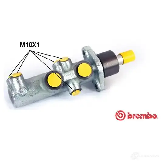 Главный тормозной цилиндр BREMBO M 61 043 W7Q 1HQ 8432509611524 799347 изображение 0
