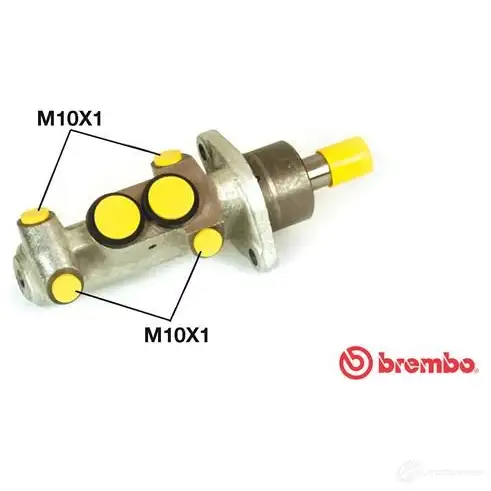 Главный тормозной цилиндр BREMBO 8432509612040 799463 F V1MF9Z M 68 023 изображение 0