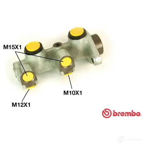 Главный тормозной цилиндр BREMBO 8432509611043 M 59 034 799274 E 5YGJ