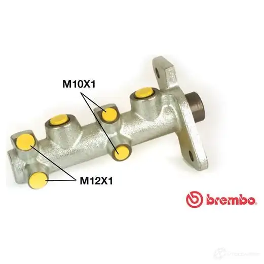 Главный тормозной цилиндр BREMBO ANVC5 E 799033 8432509609491 M 24 023