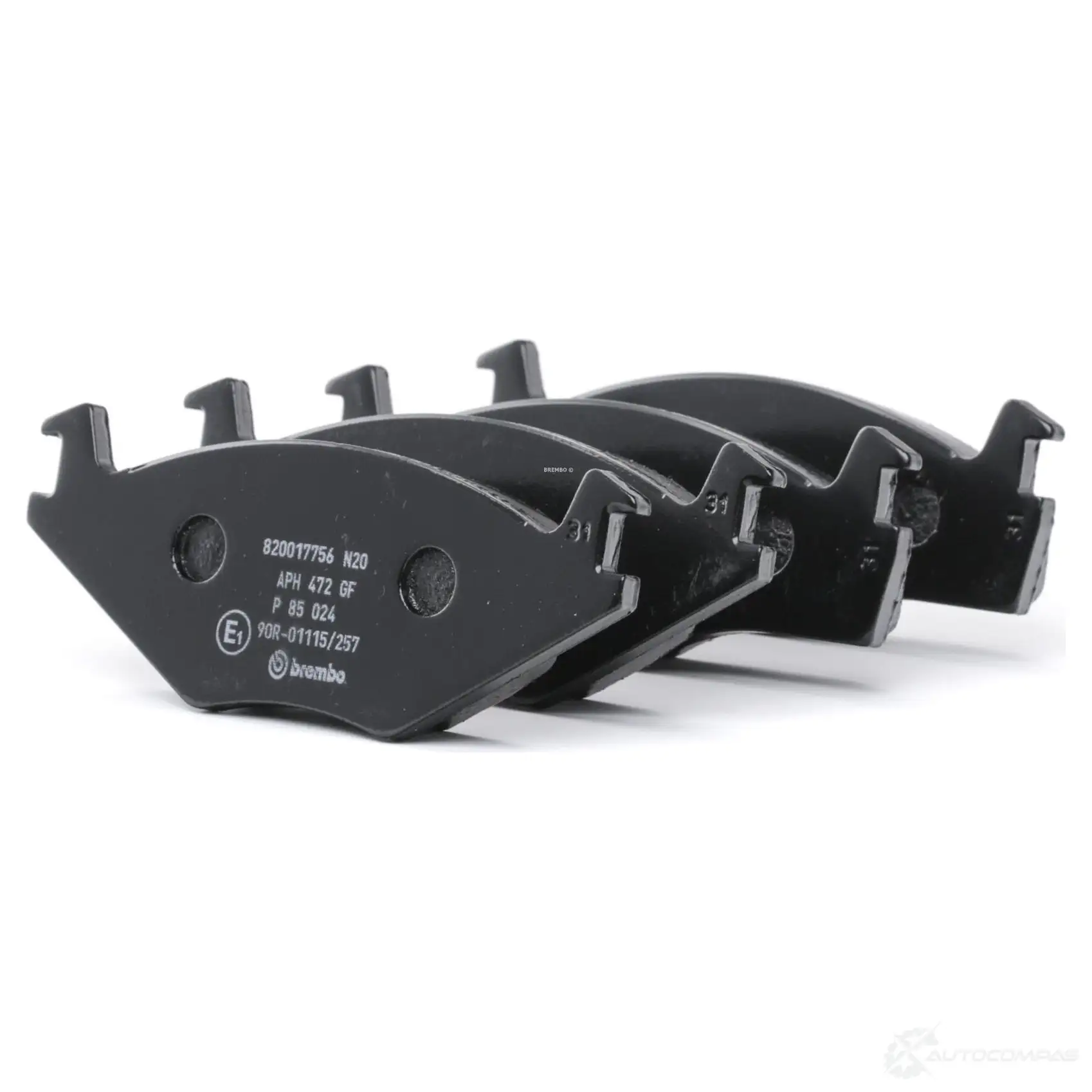 Тормозные колодки, комплект BREMBO p85024 801090 2 0887 20888 - Изображение 1