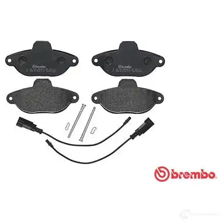 Тормозные колодки дисковые, комплект BREMBO 2143 6 QTO8BE P 24 147 800071 изображение 5