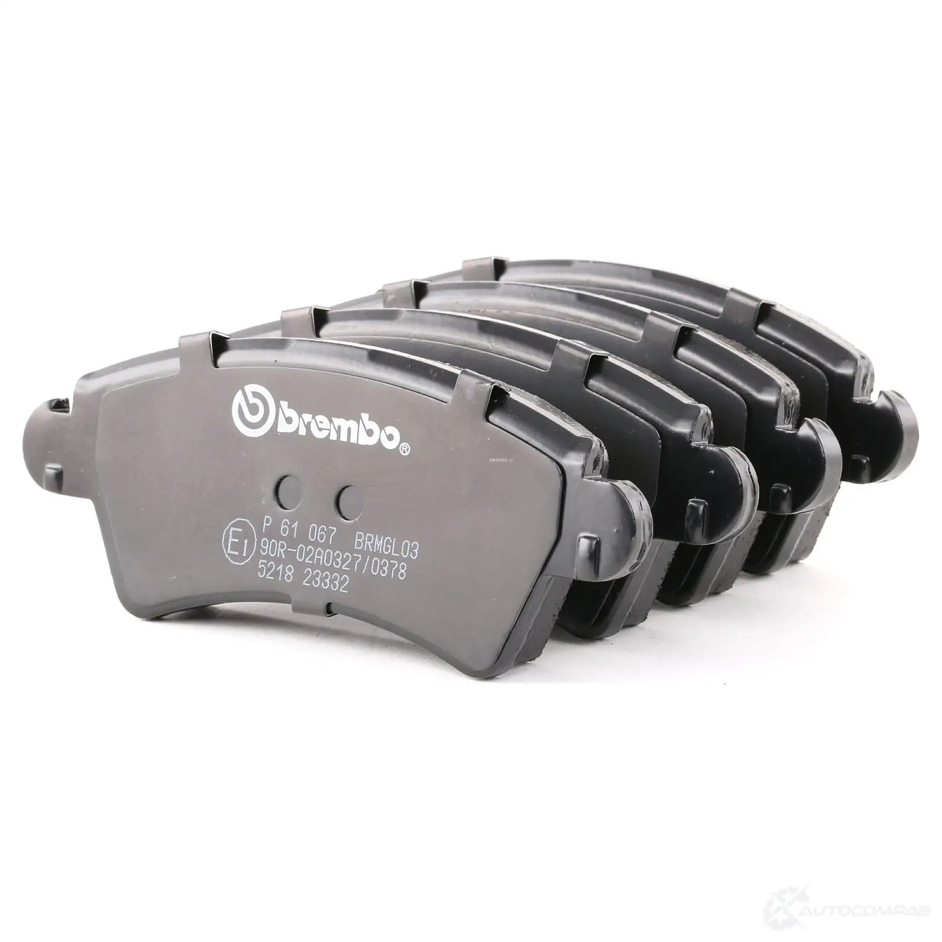 Тормозные колодки дисковые, комплект BREMBO 23333 P 61 067 800730 2333 2 - Изображение 1