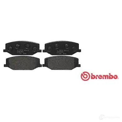 Тормозные колодки дисковые, комплект BREMBO P 79 001 7540D660 800920 2114 2 изображение 4