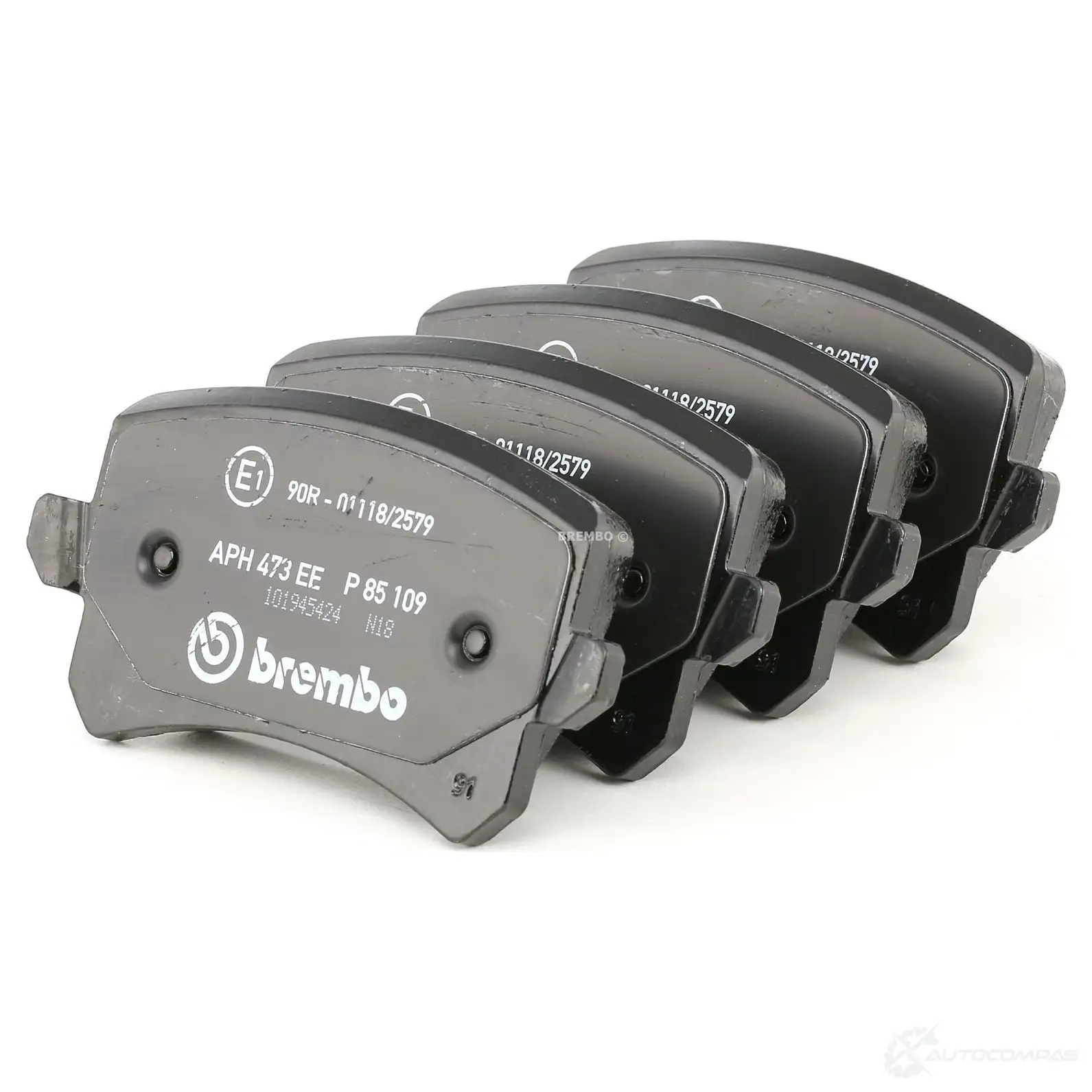 Тормозные колодки дисковые, комплект BREMBO 8213D1108 801169 P 85 109 2 4483 изображение 0