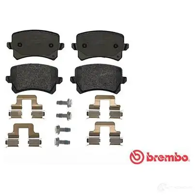 Тормозные колодки дисковые, комплект BREMBO 8213D1108 801169 P 85 109 2 4483 изображение 4