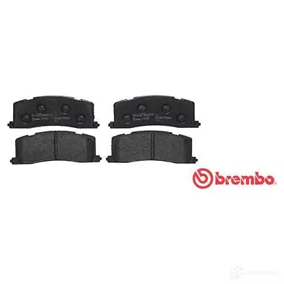 Тормозные колодки дисковые, комплект BREMBO 2168 8 800967 P 83 030 7381D501 изображение 2