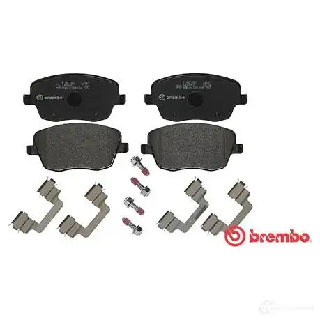 Тормозные колодки дисковые, комплект BREMBO 801121 2 3581 8555D1437 P 85 057 изображение 2