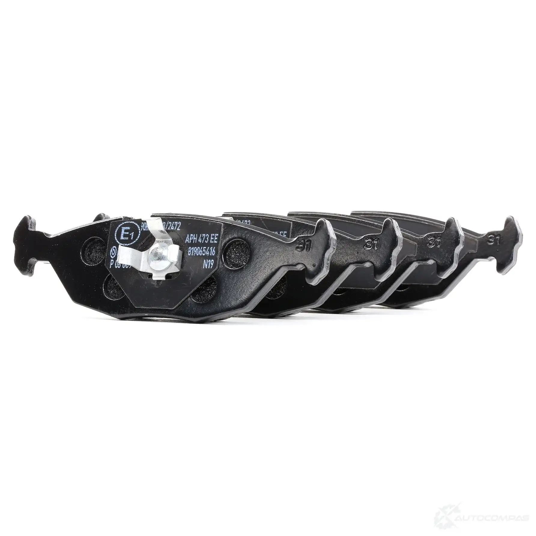 Тормозные колодки дисковые, комплект BREMBO 2 0675 P 06 009 799684 20756 - Изображение 1