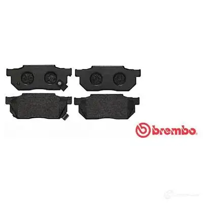 Тормозные колодки дисковые, комплект BREMBO 20194 20 193 800091 P 28 008 изображение 2