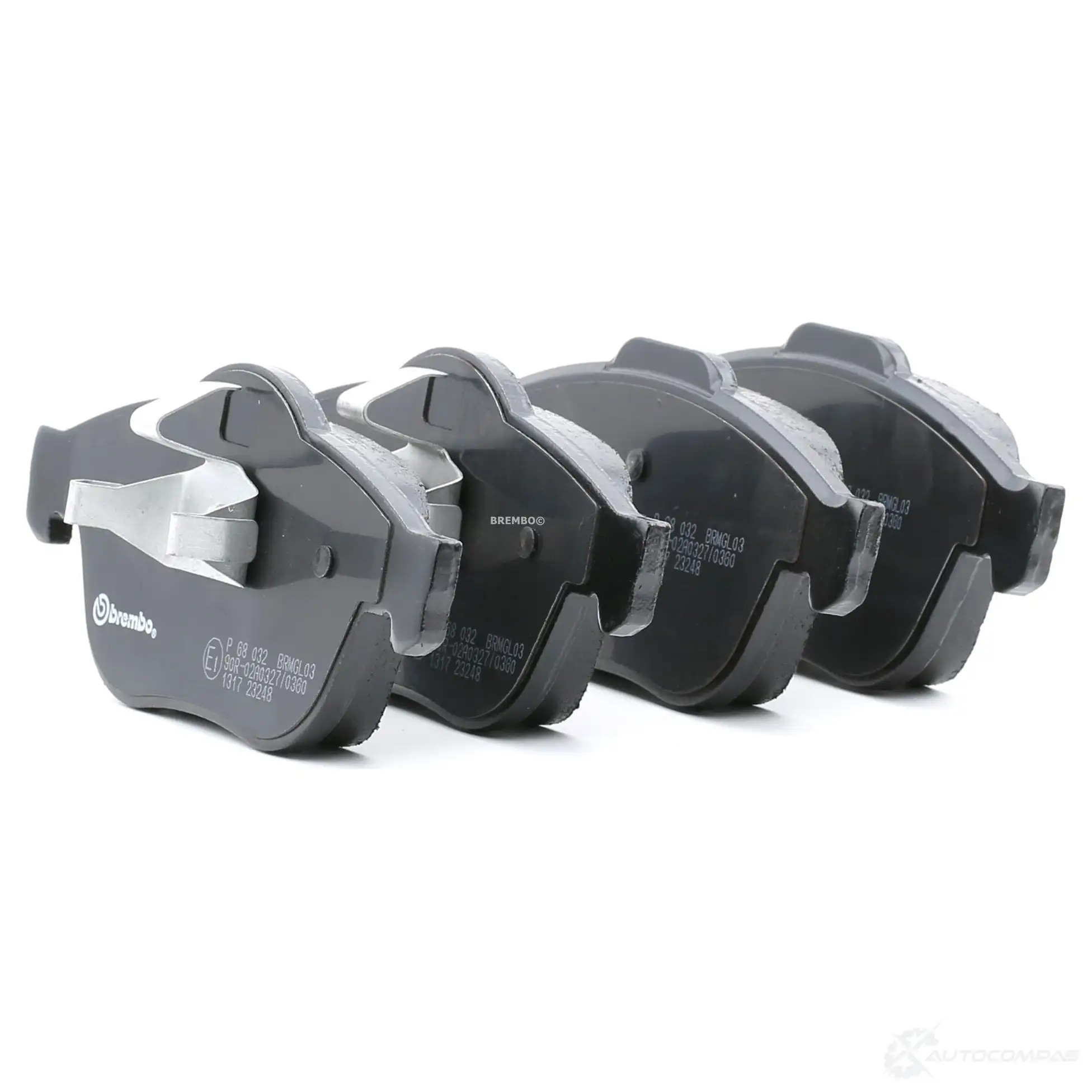 Тормозные колодки дисковые, комплект BREMBO P 68 032 800861 23248 2324 5 - Изображение 1
