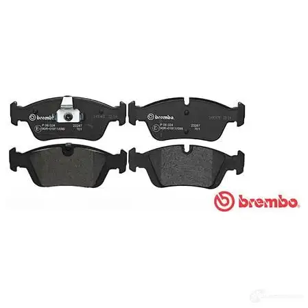 Тормозные колодки дисковые, комплект BREMBO 799697 23288 P 06 024 2 3287 изображение 8