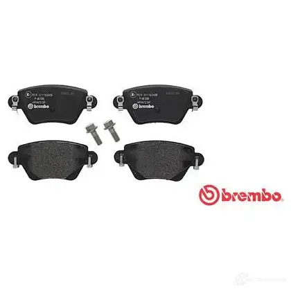 Тормозные колодки, комплект BREMBO 2355 7 LPL1N 800857 p68028 изображение 2