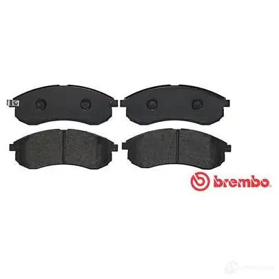 Тормозные колодки дисковые, комплект BREMBO 2387 9 23880 P 54 033 800514 изображение 2