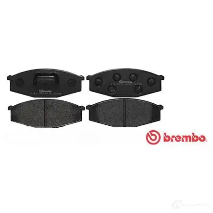 Тормозные колодки дисковые, комплект BREMBO 20972 P 56 012 800534 208 63 изображение 2