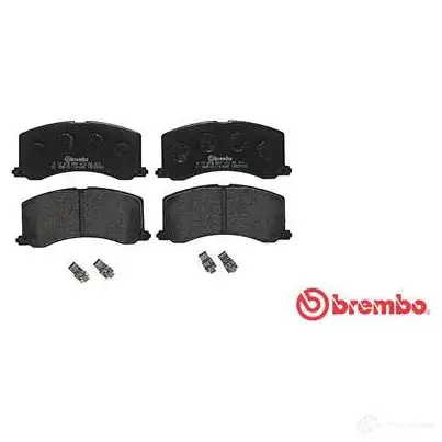 Тормозные колодки, комплект BREMBO p79010 800928 2340 0 7557D677 изображение 2