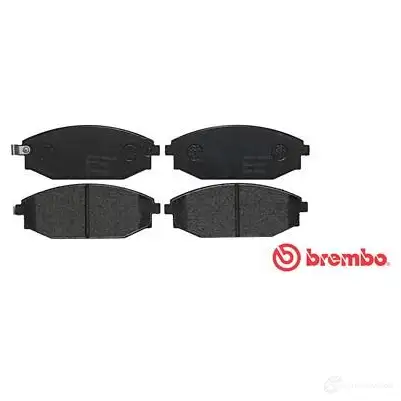 Тормозные колодки дисковые, комплект BREMBO 800508 23519 235 18 P 54 027 изображение 2