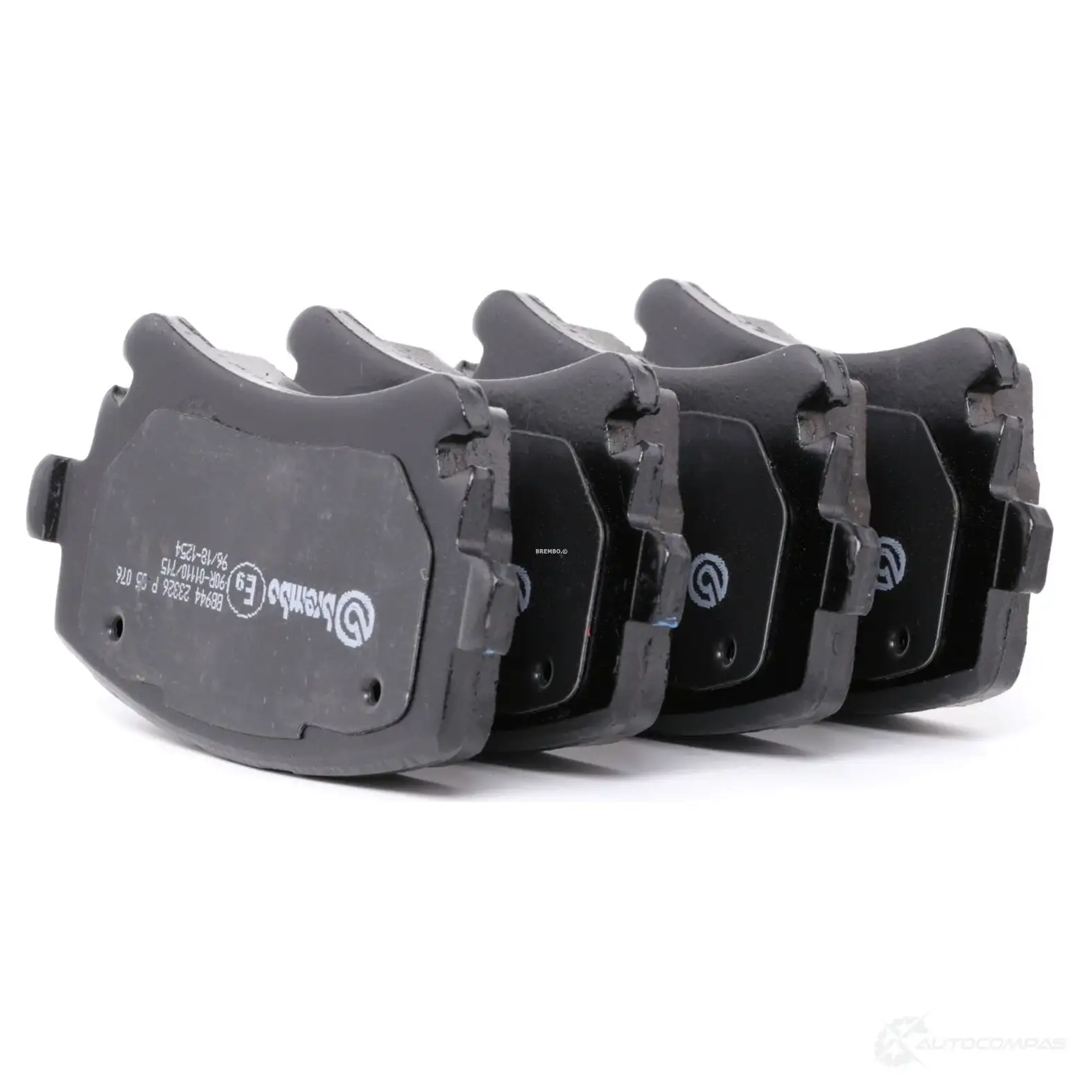 Тормозные колодки дисковые, комплект BREMBO 23 326 P 85 076 801139 7921D1018 - Изображение 1