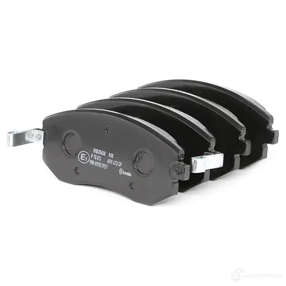 Тормозные колодки дисковые, комплект BREMBO 23866 2386 5 800912 P 78 013 изображение 2