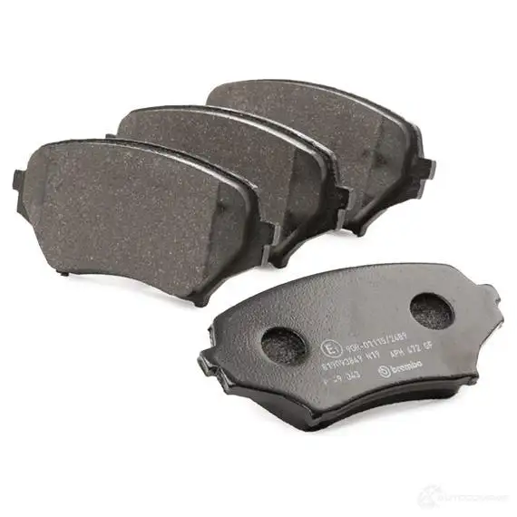 Тормозные колодки дисковые, комплект BREMBO P 49 043 2429 7 800341 8295D1179 изображение 2