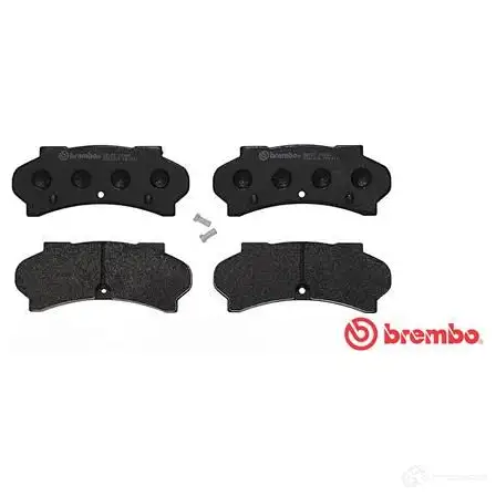 Тормозные колодки, комплект BREMBO p61011 20367 800690 2 0366 изображение 2