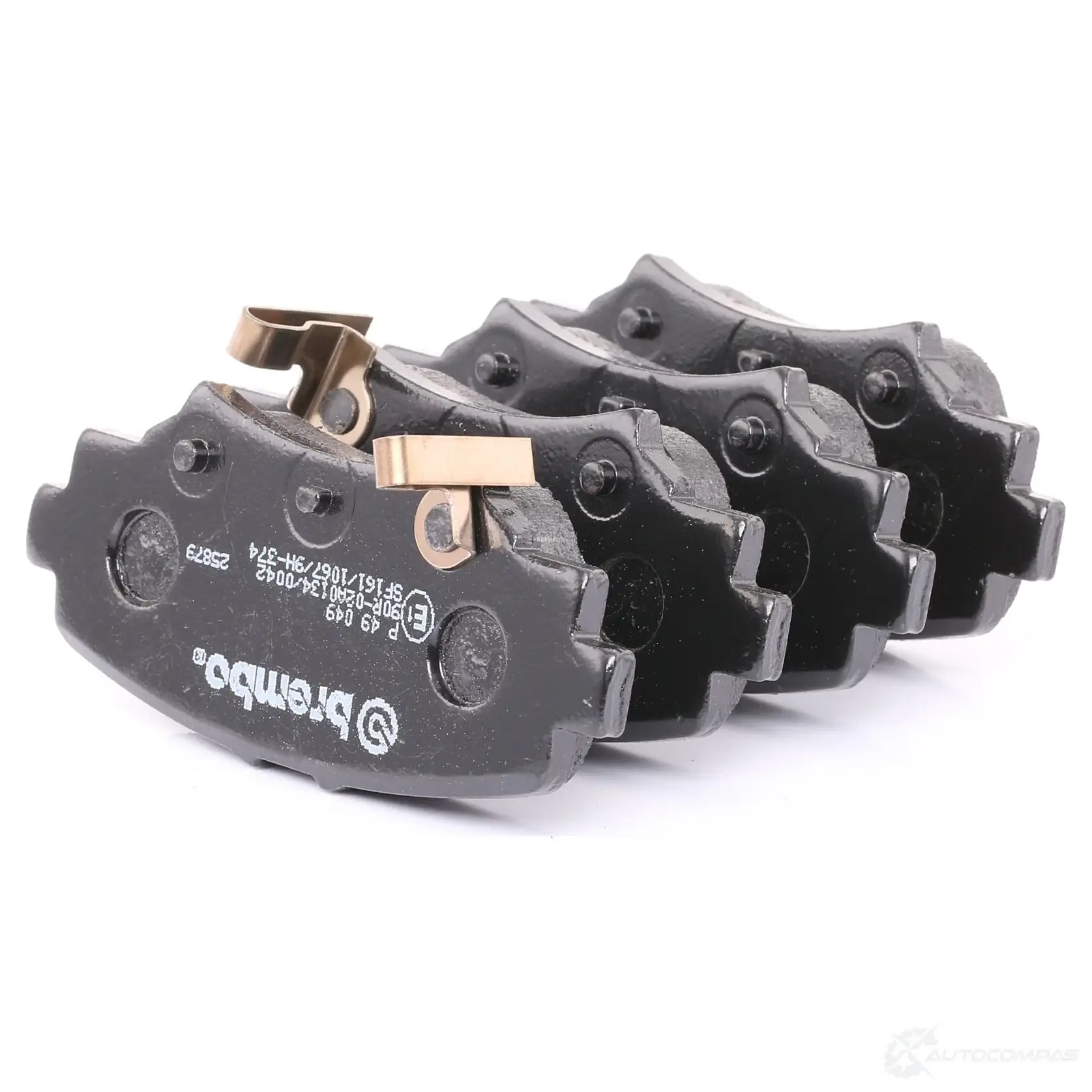 Тормозные колодки дисковые, комплект BREMBO 800346 25879 P 49 049 258 78 - Изображение 1