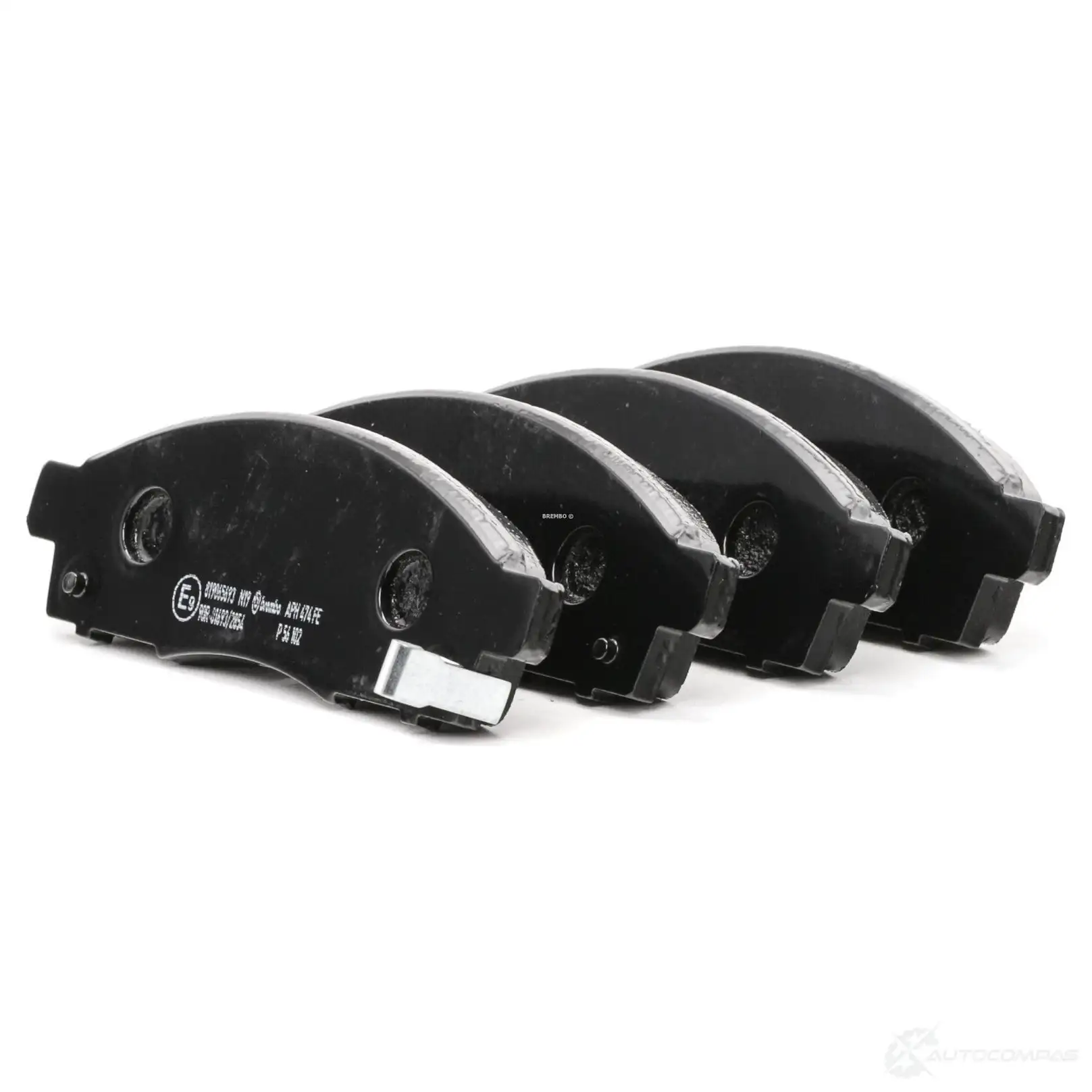 Тормозные колодки дисковые, комплект BREMBO 25 087 800608 P 56 102 25088 - Изображение 1