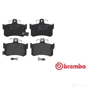 Тормозные колодки, комплект BREMBO 21683 21 682 800108 p28027 изображение 2