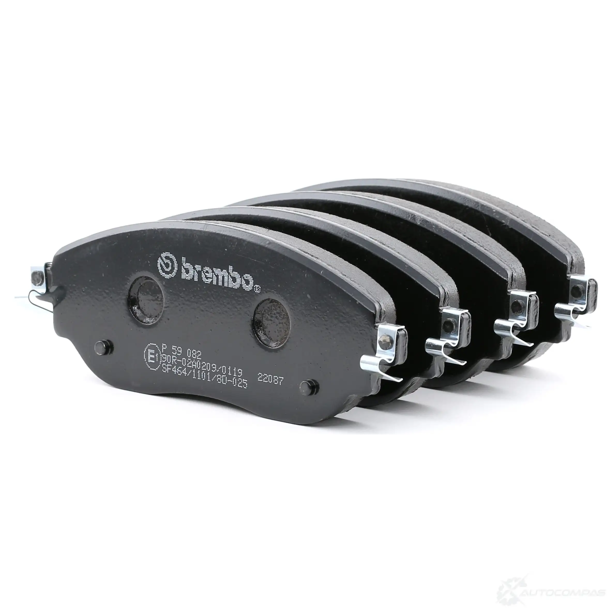 Тормозные колодки дисковые, комплект BREMBO D20009230 2208 7 800671 P 59 082 изображение 0