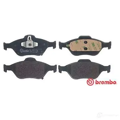 Тормозные колодки, комплект BREMBO 2402 2 p83159 801070 24023 изображение 2