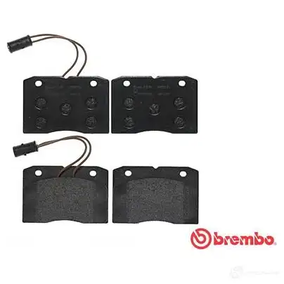 Тормозные колодки, комплект BREMBO 21188 21 048 801253 pa6009 изображение 2