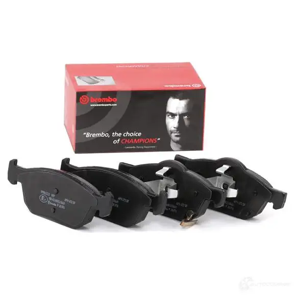 Тормозные колодки дисковые, комплект BREMBO 800138 P 28 076 25 804 25805 изображение 1
