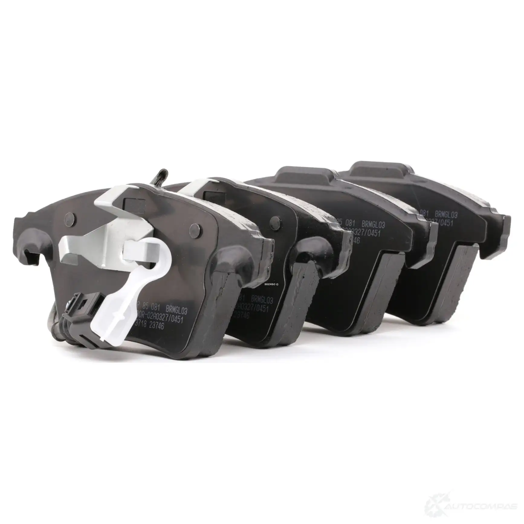 Тормозные колодки дисковые, комплект BREMBO 801143 P 85 081 23747 2374 6 - Изображение 1