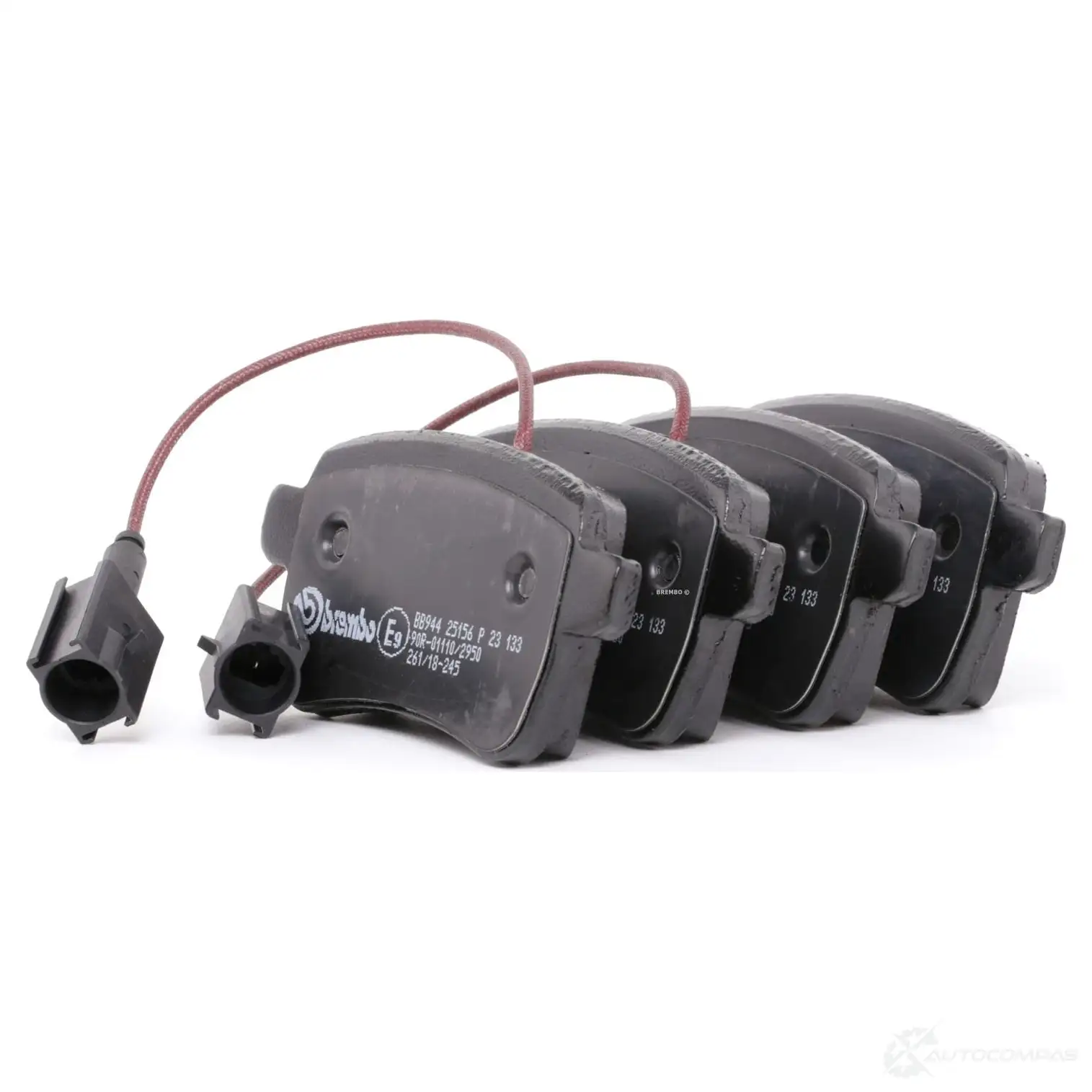 Тормозные колодки дисковые, комплект BREMBO P 23 133 25157 799961 2 5156 - Изображение 1
