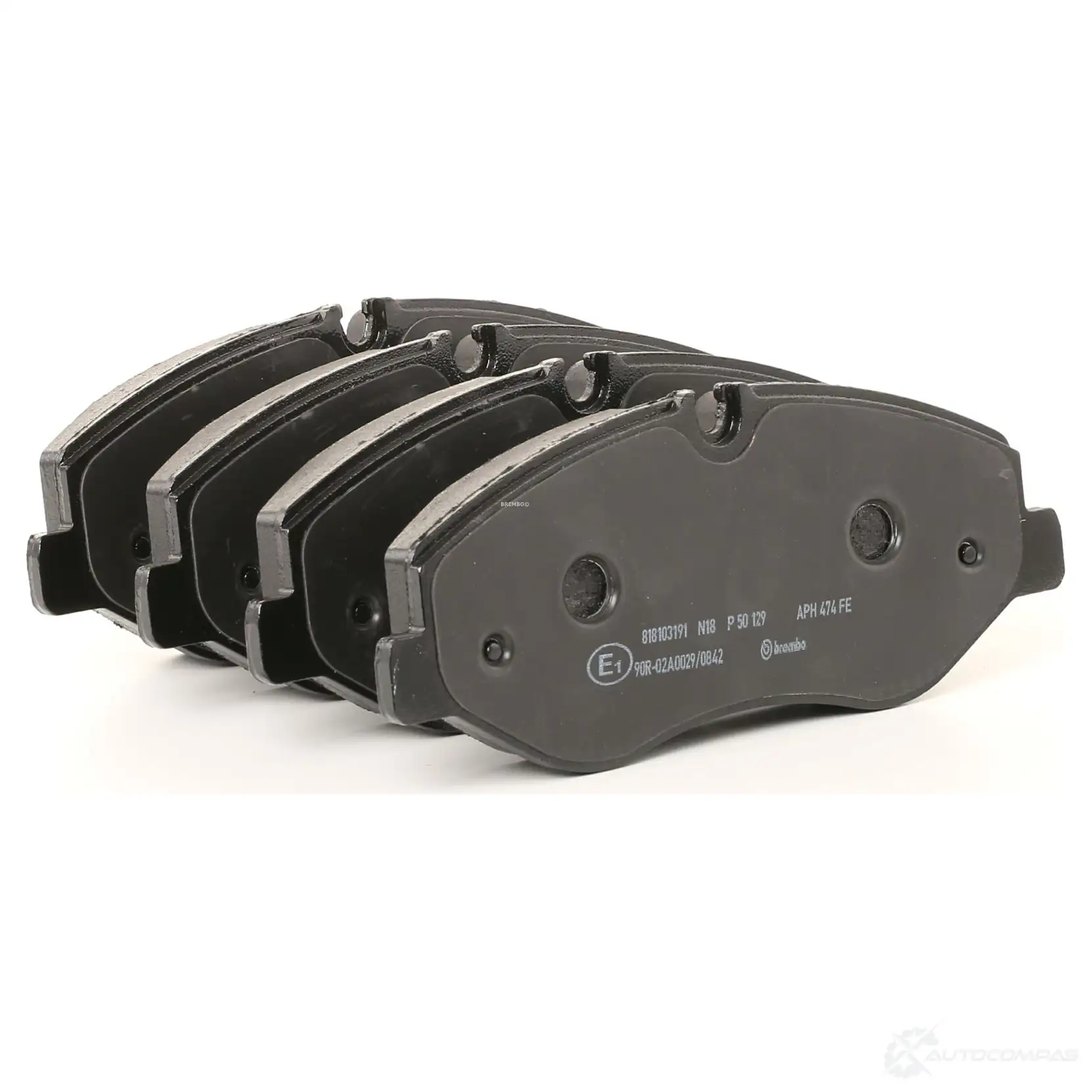 Тормозные колодки дисковые, комплект BREMBO 220 62 D19939223 P 50 129 800470 - Изображение 1