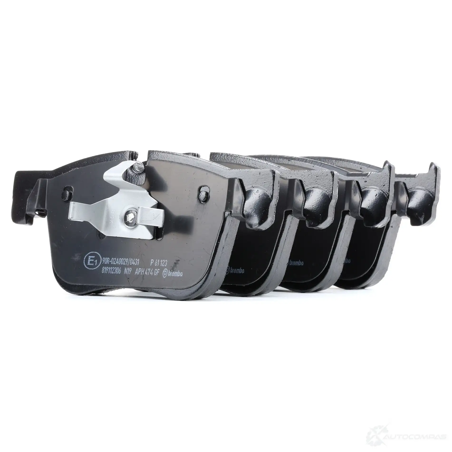 Тормозные колодки дисковые, комплект BREMBO P 61 123 800786 2583 3 25834 - Изображение 1