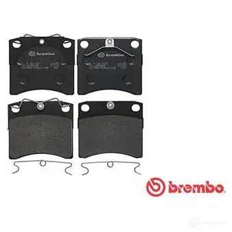 Тормозные колодки дисковые, комплект BREMBO 20 651 21635 P 85 027 801093 изображение 2