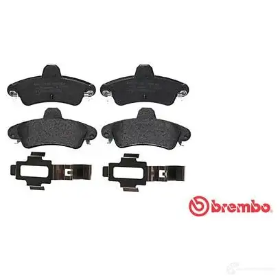 Тормозные колодки, комплект BREMBO 2 3410 D8997780 800054 p24070 изображение 2