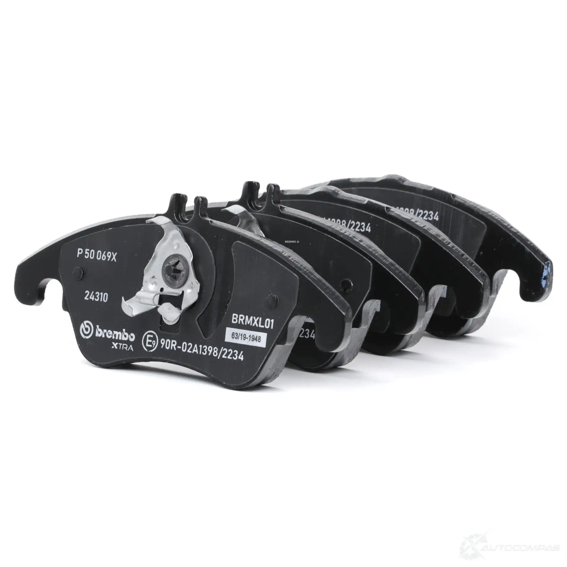 Тормозные колодки дисковые, комплект BREMBO 8020584068953 1422938887 P 50 069X 0 TZMN - Изображение 1