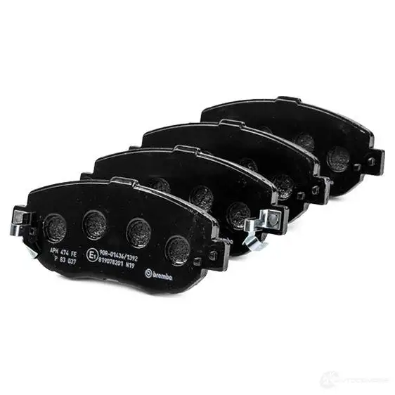 Тормозные колодки дисковые, комплект BREMBO 23848 800973 P 83 037 2149 0 изображение 2