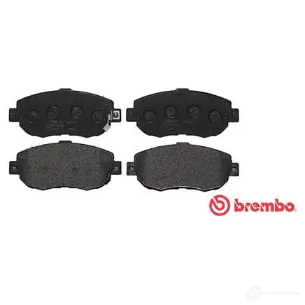 Тормозные колодки дисковые, комплект BREMBO 23848 800973 P 83 037 2149 0 изображение 5