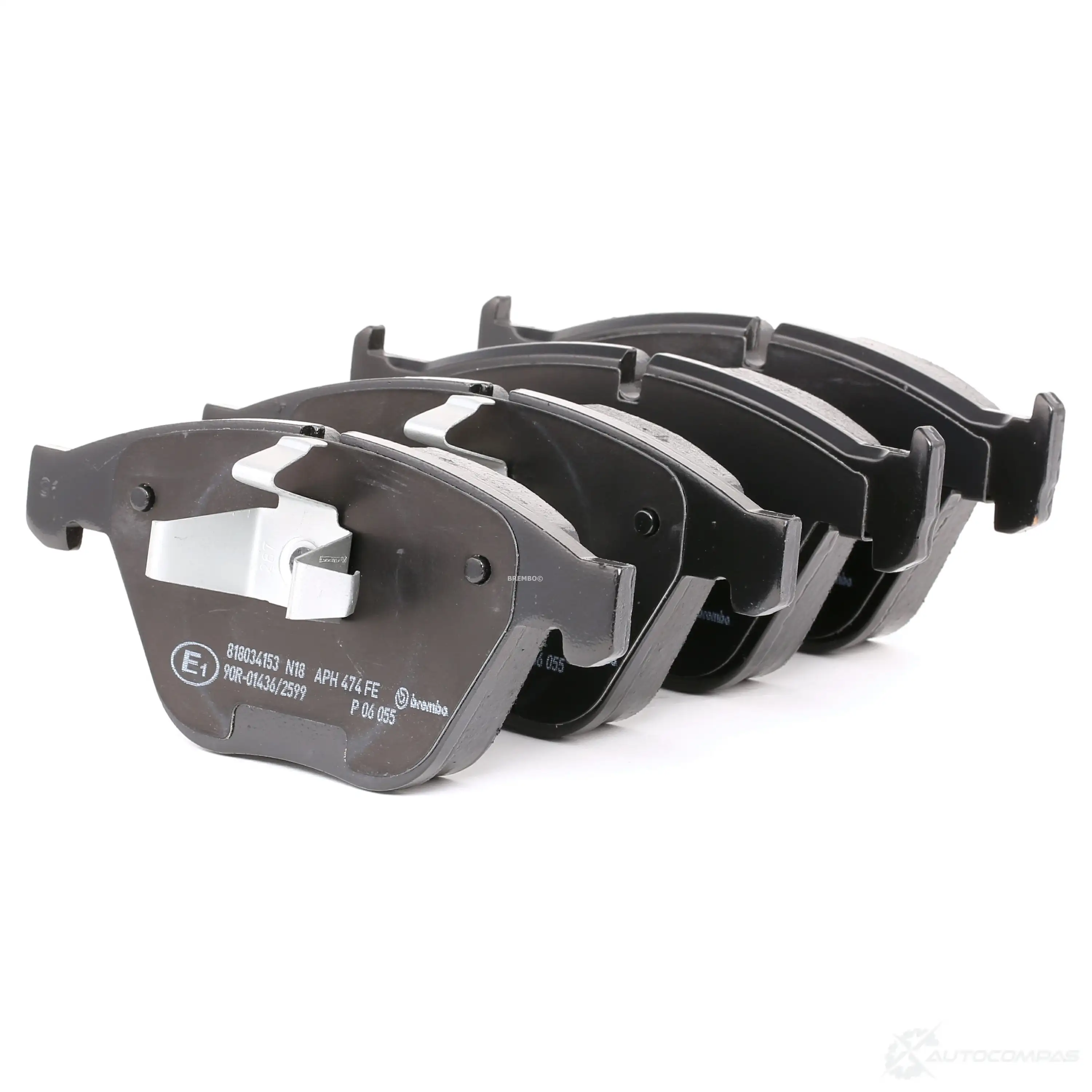 Тормозные колодки дисковые, комплект BREMBO P 06 055 799727 233 13 24255 - Изображение 1