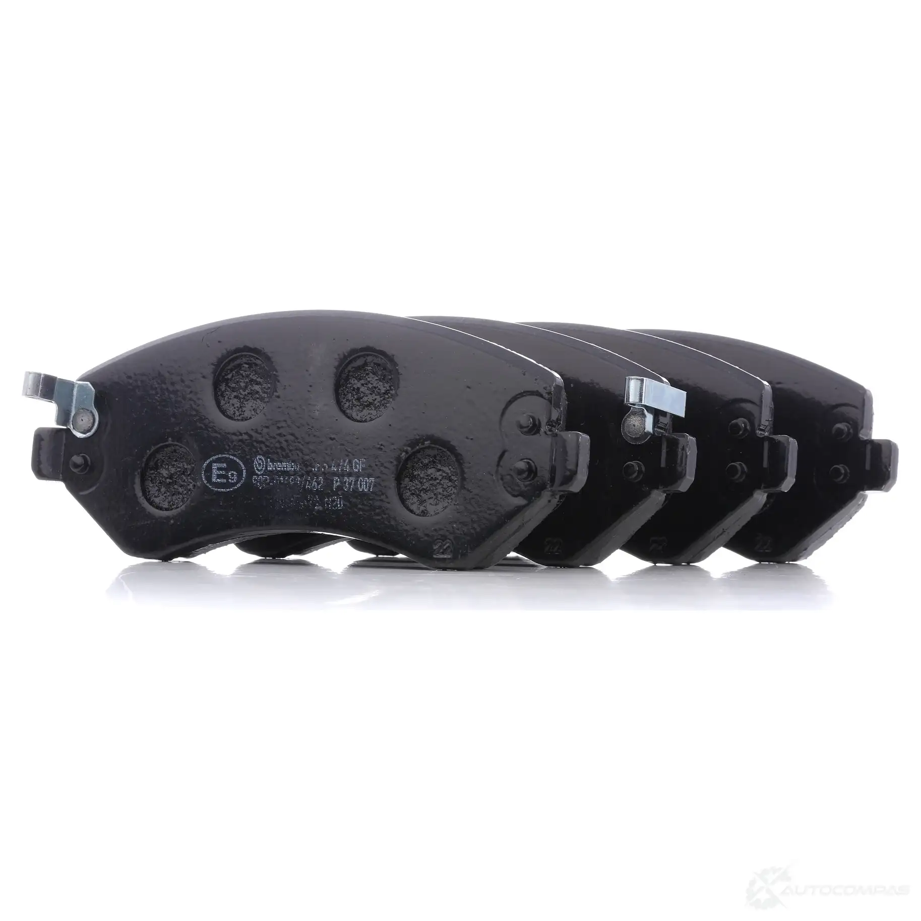 Тормозные колодки дисковые, комплект BREMBO 23639 P 37 007 800262 236 38 - Изображение 1