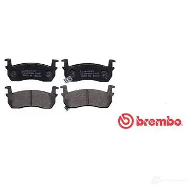 Тормозные колодки, комплект BREMBO 800576 p56057 21428 2 0957 изображение 2